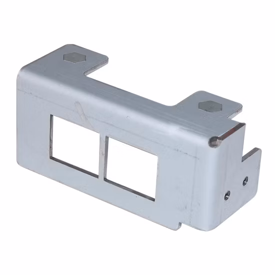Fabrication de tôle d'aluminium anodisée de pliage de métal de coupe de laser faite sur commande