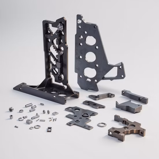 Pièces métalliques faites sur commande de soudure de structure métallique pliant les services de construction de cadre de fabrication de soudure
